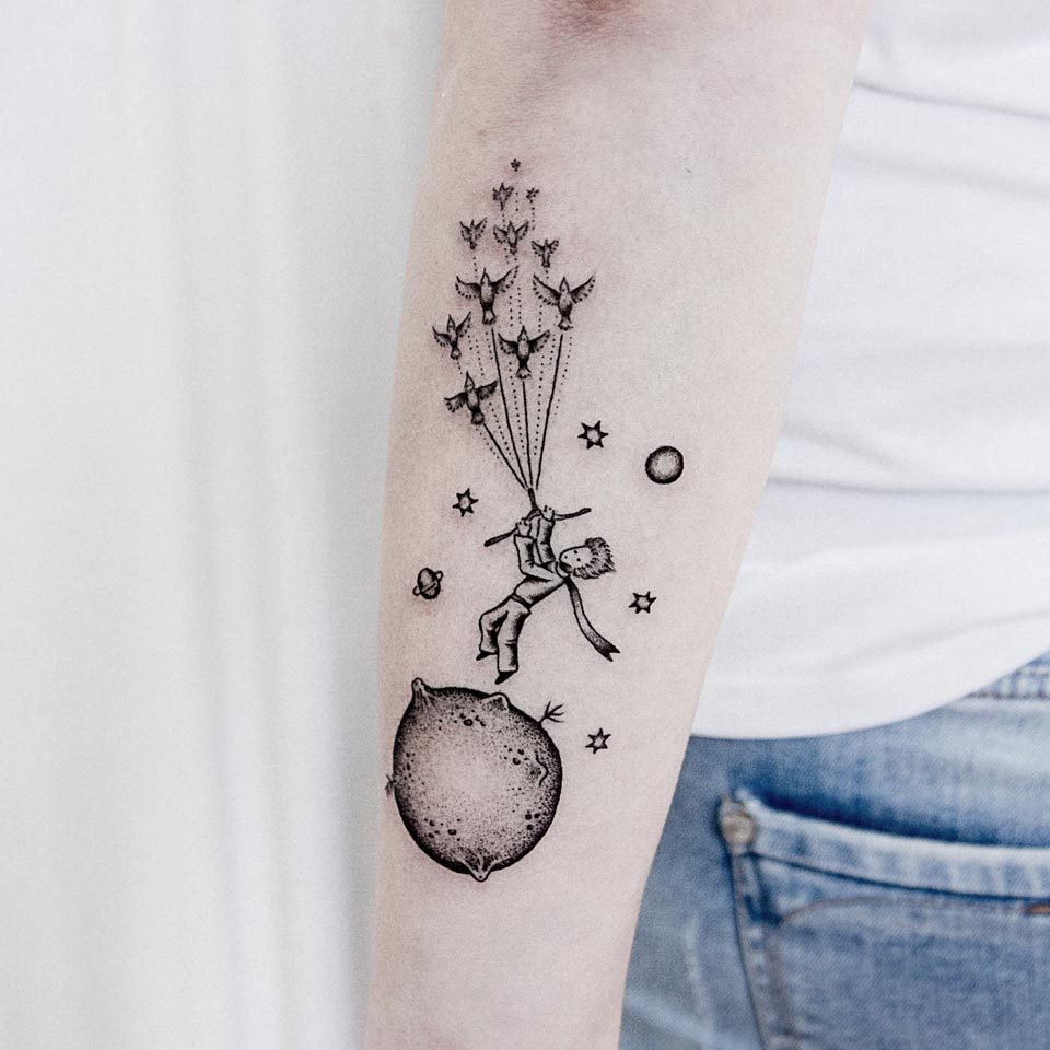 Image result for little prince tattoo