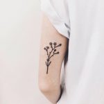 Branch tattoo on the arm