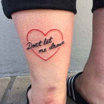 Do not let me drown tattoo
