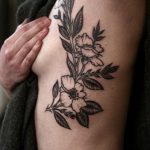 Gorgeous floral tattoo
