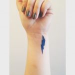 Lightning bolt tattoo