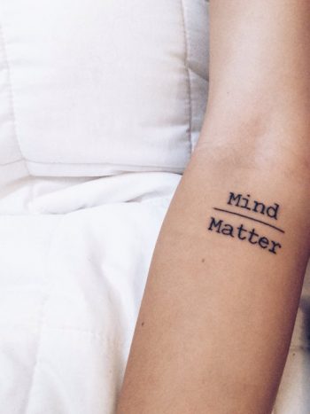 Mind matter tattoo