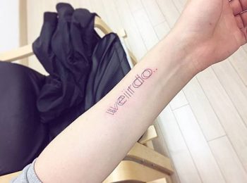Weirdo tattoo