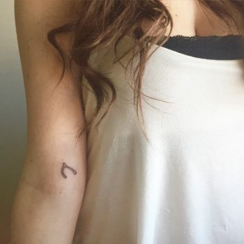 Wishbone tattoo