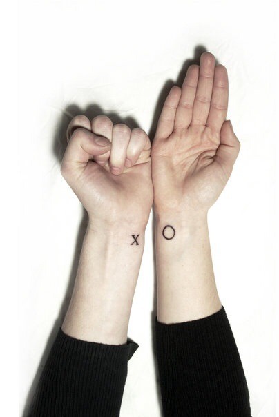 X and O tattoo