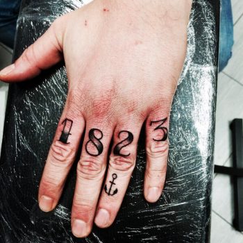 1823 date tattoo