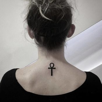 Ankh tattoo