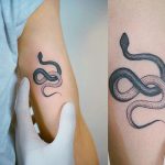Cool snake tattoo