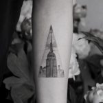 Empire state building tattoo