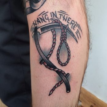 Hang in there tattoo