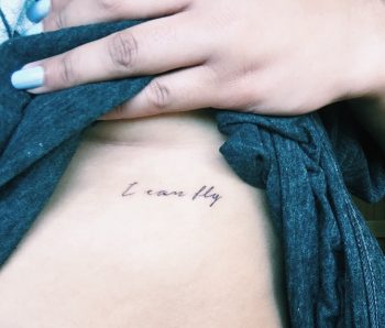 I can fly tattoo