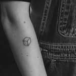 Little dice tattoo