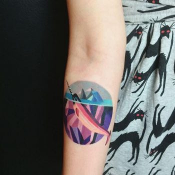 Narwhal tattoo