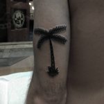 Palmtree tattoo