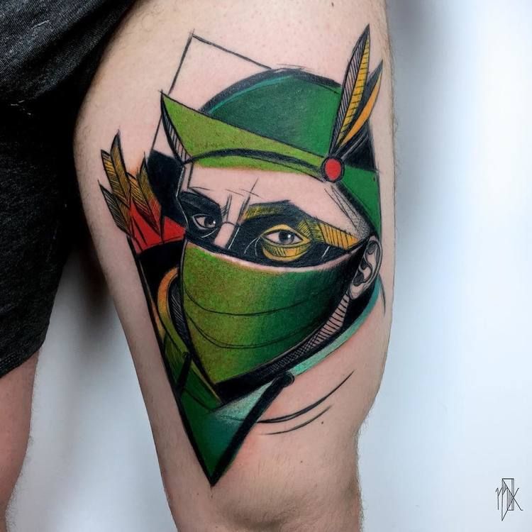 Robin hood tattoo