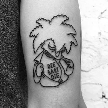 Sideshow bob tattoo