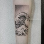 The great wave of hokusai tattoo