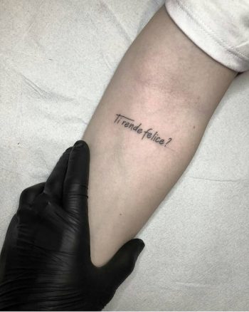 Ti rende felice tattoo