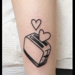 Toaster tattoo