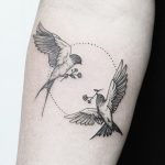 Two birds tattoo