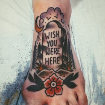 Wish you were here tattoo