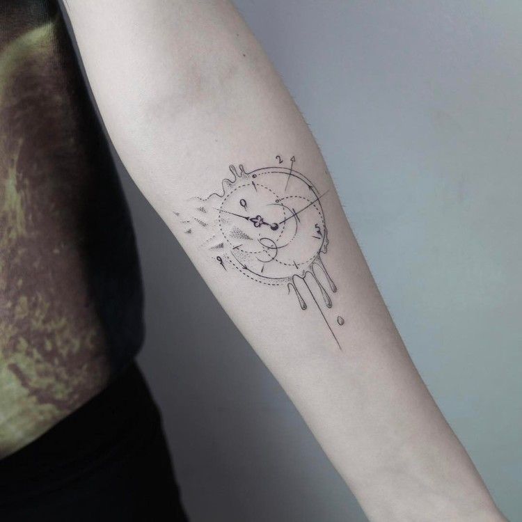 Tick Tock Watch Tattoo By Ickle Ink | INKWEAR