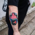 Abstract human tattoo