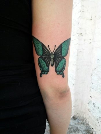 Beautiful butterfly tattoo