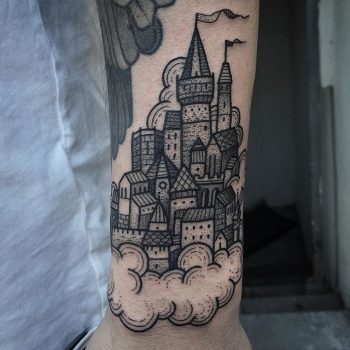 Castle tattoo