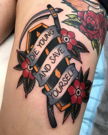 Die young and save yourself