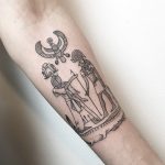 Egyptian gods tattoo