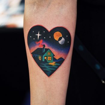 Home sweet home tattoo