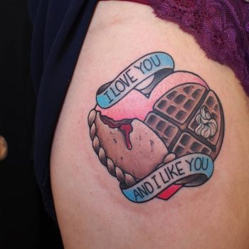 I love you and i like you tattoo