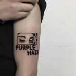 Purple haze tattoo