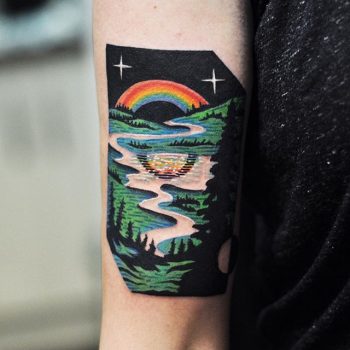 River tatoo