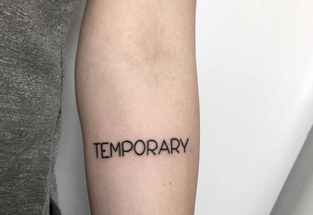 Temporary tattoo