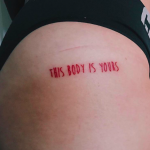 This body is yours tattoo