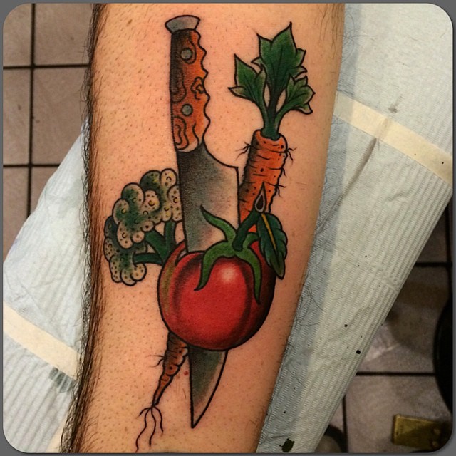 Vegan tattoo idea