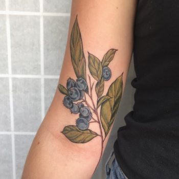 Blackberries tattoo