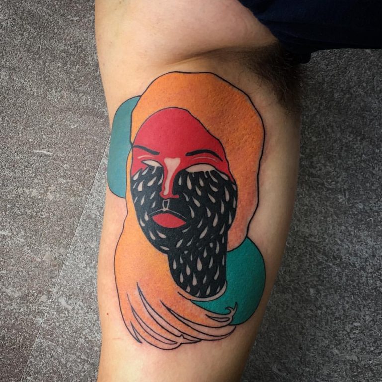 Abstract tree tattoo by Studio Bysol