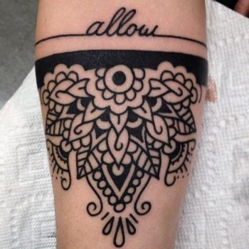 Allow tattoo