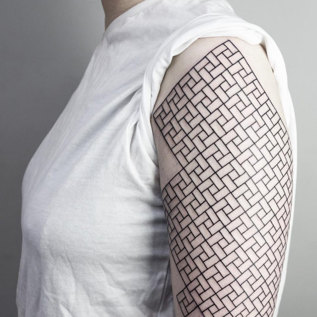 Sacred Geometry Black Tattoo Tattoogrid Net