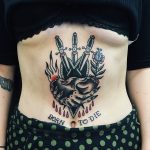 Born to die tattoo