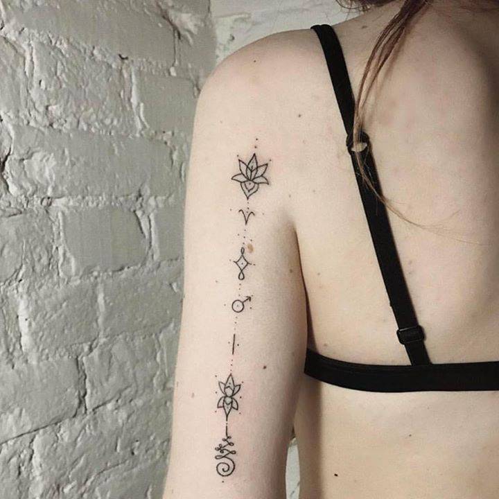 Buddhism symbol tattoos