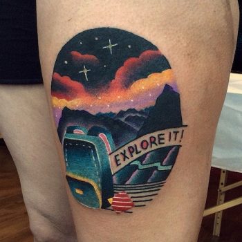 Explore it tattoo