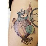 Onion tattoo