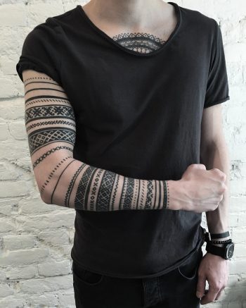 Ornamental pattern armbands