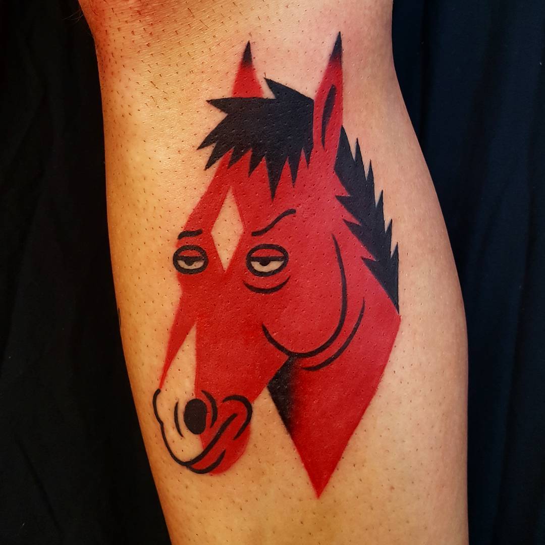Bojack Horseman tattoo
