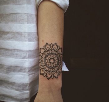 Simple and beautiful mandala