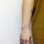 Virgo constellation tattoo on the wrist